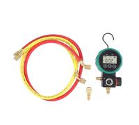 Gearwell numérique HVAC de pression, jauge sous vide HVAC, testeur de pression de réfrigérant, capteur de haute précision, avec tuyau et adaptateur, jauge de collecteur numérique