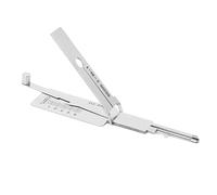 Gearwell Outil de crochet et de crochetage, décodeur à usage civil, ensemble de crochets et de ramassage précis 2 en 1, réparation de motos et de voitures