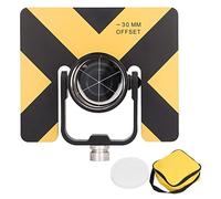 Gearwell Single Tilt Prism, 64 mm Red Membrane Prism, Arpeying Prism, Total Station Arpey Tool, Prism with Board, Arpeying Instrument Accessory