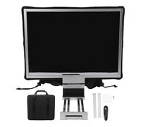 Gearwell TelepRompter, Affichage de l'invite de la caméra TP16 avec écran Transparent HD 16 Pouces et Cadre en Aluminium Pliable, télépompter pour l'enregistrement vidéo en
