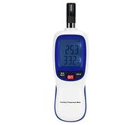 Gearwell Thermohygromètre, WT83 Numérique Température Humidité Thermomètre Hygromètre, Moniteur de Climat Intérieur pour Serre de Bureau à Domicile