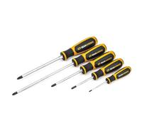 GearWrench 80052H Ensemble De Tournevis À Double Matériau Phillips®, Pointe Antidérapante En Oxyde Noir, 5 Pièces