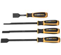 GearWrench 84080H Ensemble De Grattoirs Larges À Double Matériau, Tige En Acier Carré, 4 Pièces