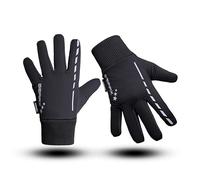 GearX Gants de Cyclisme côtelés pour Ski, extérieur, Thermique, imperméable, Respirant, antidérapant, réfléchissant, VTT, Chasse, Paintball, Voile, M