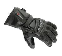 GearX Gants d'hiver en Cuir imperméables pour Moto, 4 pièces, Coque Thermique, Protection renforcée, Paume, Taille L