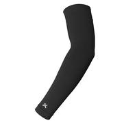 GEARXPro Arm Sleeve - Manchon Bras de Compression Sport - Padel, Tennis, Volley-ball et Cyclisme - Unisexe - Protection Musculaire, Performance et Récupération, Noir , M