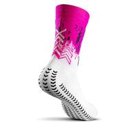 GEARXPro - Chaussettes professionnelles Padel - Stabilité et performances maximales - Réduction des distorsions - Protection du talon Confort Anatomique et Respirabilité optimale - Fabriqué en Italie,