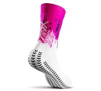 GEARXPro - Chaussettes professionnelles Padel - Stabilité et performances maximales - Réduction des distorsions - Protection du talon Confort Anatomique et Respirabilité optimale - Fabriqué en Italie,