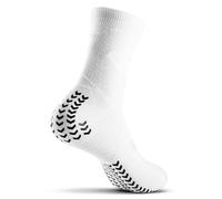 GEARXPRO SPORTS Soxpro Chaussettes Grip Tennis, Blanc, L Mixte