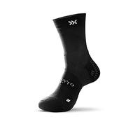 GEARXPRO SPORTS Soxpro Chaussettes Grip Tennis, Noir, M Mixte