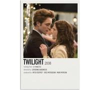 Geataych - Impression sur toile murale Twilight - Art mural contemporain - 40 x 60 cm - Pour salle de séjour, chambre, cuisine, bureau