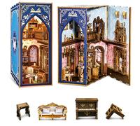 GEAUH Kit de coin de livres, bibliothèque bleue