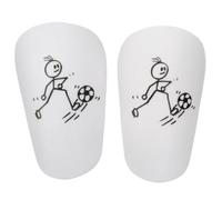 Geavonyg 1 Paire Extras Small Pads Gardes De Soccer Joueur Football Équipement Protection Du Pour Athlète