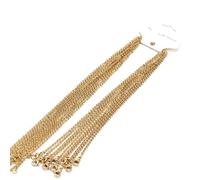 Geavonyg 10 PCS Collier Link Câble Chaîne avec Fermagne Flacés À Plat