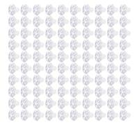 Geavonyg 100 Pièces De Fermoirs Boucles d'oreilles en Silicone Remplacements Verrouillage Sécurisés pour Clous Et ' Lourdes Bouchons ' Hypoallergéniques Supports