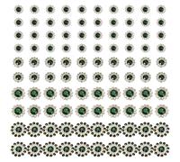 Geavonyg 100pcs Couture Décorative sur des De Fleur Sortie Coudre sur des pour Vêtements Chaussures Habillées Chapeau Et Un Projet Accessoires