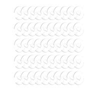 Geavonyg 20 / 50pieces Boutons De Chapeau en Acrylique 20 Mm Fixations De Chapeau Attachement pour Fabriquer Un Bouton Amovible Rond