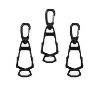 Geavonyg 3 Pack Pack Multifonctional Glove Retaiders Clip en Plastique Small Worksites Gear Management Solution pour Les Sacs À Outils Et Les Supports De Gants De Masque Clip