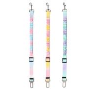 Geavonyg 3pack Nouveau Harnais De Chien Solide Laisses Ceinture Sécurité pour Siège Voiture Animaux Compagnie Ceinture Sécurité Chatons Chiens Accessoires Collier Accessoires Voyage