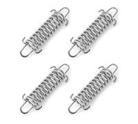Geavonyg 4 PCS Tente Boucle À Ressort De Corde en Acier Inoxydable Tendeur