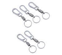 Geavonyg 5pack Durability Kecheschains Hisproofing Organizers Portables Keychains Clip for Homes Office and School Use Office Holder