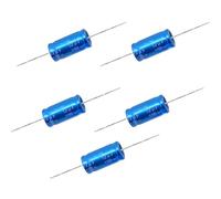 Geavonyg 5pcs 100v Condensateurs De Non-polarité 1.5/2. / 3 3/4.7/5.6/6.8/8. / 10/12/15uf pour La Fréquence De Haut-Parleur Divisant 105 ℃ CONCEPACITERS ELECTROLYTIQUES D'ALUMINUM
