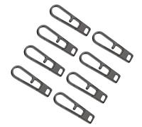 Geavonyg 8 Pièces Sacs À Portables Suspendus Porte-clés Outil Extérieur en Alliage Métallique Fermetures Glissière Extracteur en-têtes pour Valises Bagages Connecteurs Extérieurs Porte-clés
