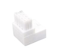 Geavonyg 8pins Femelle À Mâle À 90 Degrés Connecteurs De Adaptateurs d'alimentation Elbow Head for Graphics Carte GPU Adaptateurs d'alimentation Inclinés