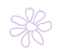 Geavonyg 9 Couleur 53x56mm Petit Charme De Fleur Irrégulier Pendentif pour Les Femmes Colliers De Bijoux Colorés Faire des Résultats du Pendentif pour Femmes