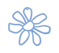 Geavonyg 9 Couleur 53x56mm Petit Charme De Fleur Irrégulier Pendentif pour Les Femmes Colliers De Bijoux Colorés Faire des Résultats du Pendentif pour Femmes