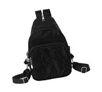 Geavonyg À Bandoulière Simple Styles Chinois Poitrine Tendance Épaule Bandoulière Petit Sacs Décontractés Petit Pour Femmes Filles Simple Chest Crossbody