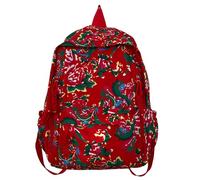 Geavonyg À De Capacité Mode D'école Modèle Fleur Ethnique Du Nord-est Chinois Pour Les Femmes Décontracté Et Les Fêtes À D'épaule Capacité