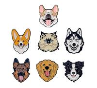Geavonyg Accessoire De Badges pour Chiens en Alliage Exquis Conçu Les Amoureux des Animaux Compagnie afin D'élever Les Sens La Mode dans des Contextes Décontractés Et Formels Badge Chien