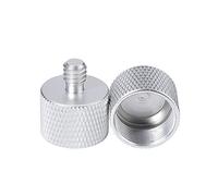 Geavonyg Adaptateur De 2PCS 5/8 Pouces-27 Femelle À 1/4 Pouce Mâle pour Le Moniteur Caméra Trépied Connecteur Conversion Connecteur Trépied Remplacement La Vis