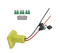 Geavonyg Adaptateur De Batterie Roue Électrique pour Batteries Lithium 7.2-20V avec Fil 12awg Convertisseur Voiture Jouet