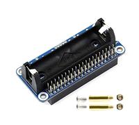 Geavonyg Adaptateur De Chapeau De Batterie Li-ION pour RaspberryPi Rapide Bidirectionnelle Prend en La Sortie SFCP 5V pour Carte D'extension 4B/3B +