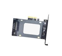 Geavonyg Adaptateur SFF-8636 PCIE3.0 2 5 Pouces SFF-8639 Disque Dur PCIe 4X Carte D'extension Convertisseur De Disque Dur Remplacement Conception De Connexion Sécurisée