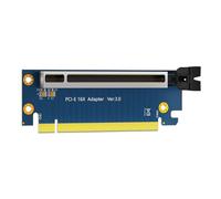 Geavonyg Adaptateurs De Carte D'extension PCIE3.0 X16 À X16 Angle Droit 90 Degrés pour Châssis Serveurs Informatiques Convertisseurs Mâle Femelle