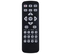 Geavonyg Ajustement De Télécommande Remplacée pour X1123h X118 X118ah X118h X1223h Projecteur T-2501 Remote Remplacement La Télécommande Black Controller