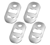 Geavonyg Ajuster Les Verrous De Corde De Tente 20 Kg Non Galets 304 Texture en Acier Inoxydable Camping Portable ACCESSORES D'OUTIL Serie