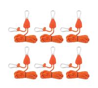 Geavonyg Appareils De Jardinage Extérieurs Ajustés Cliquets Tente Camping Crochet Poulie Cintres Corde Poussent des Cintres Légers avec Mousqueton Tendeur Tente Camping Poulie