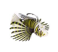 Geavonyg Aquariums Artificiels Artificiels Lumineusement Lionfish Réservoirs De Poisson Paysage Ornements Brillants De Maison Décor