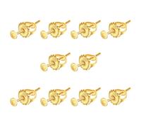 Geavonyg Attache Fonctionnelle avec Fermeture Verrouillable d'oreille Supports De Bouchons d'oreilles À Longueur Réglable pour Les Amateurs De Musique Actifs Vis Sécurisées