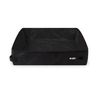 Geavonyg Bac À Litière Pliable pour Chats Bac Portatif De Voyage en Voiture avec Anti-Fuite De Taille Moyenne Et Chaton Voiture Pliable Et Portable