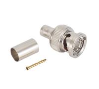 Geavonyg BNC RG58 RG59 RG60 CONNECTEUR DE Connecteur De Sertissage pour pour L'INPURTHER