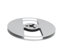 Geavonyg Bobine De Pont Sonore en Aluminium De 1/4 Pouces 7 Pouces avec 2 Trous Vides pour Le Remplacement des Magnétophones Bobine Ouverte Nab