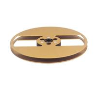 Geavonyg Bobine De Pont Sonore en Aluminium De 1/4 Pouces 7 Pouces avec 2 Trous Vides pour Le Remplacement des Magnétophones Bobine Ouverte Nab