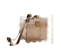 Geavonyg Boîte De Transport pour Animaux Compagnie Cage À Main Hamster Boîte Voyage Petits Animaux Court Voyage Mallette Cage