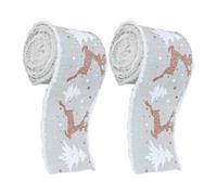 Geavonyg Bords Effilochés Résistants À La Déchirure Colging Ribbon Feature Motifs Motifs IDÉALES pour Le Ribbon DE Solution Solution Comport SAISONNEL