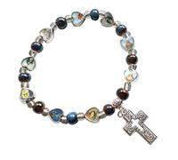 Geavonyg Bracelets De Brin Pendentif Croix